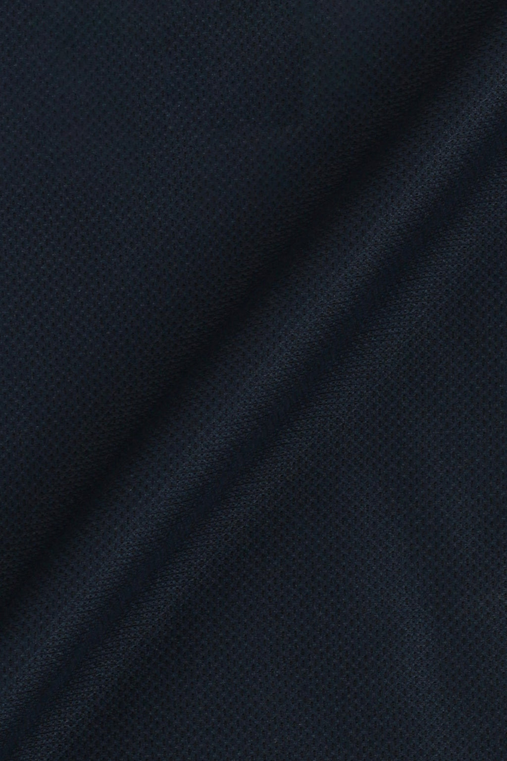 Crispy Navy blue Leno Weave Shirt