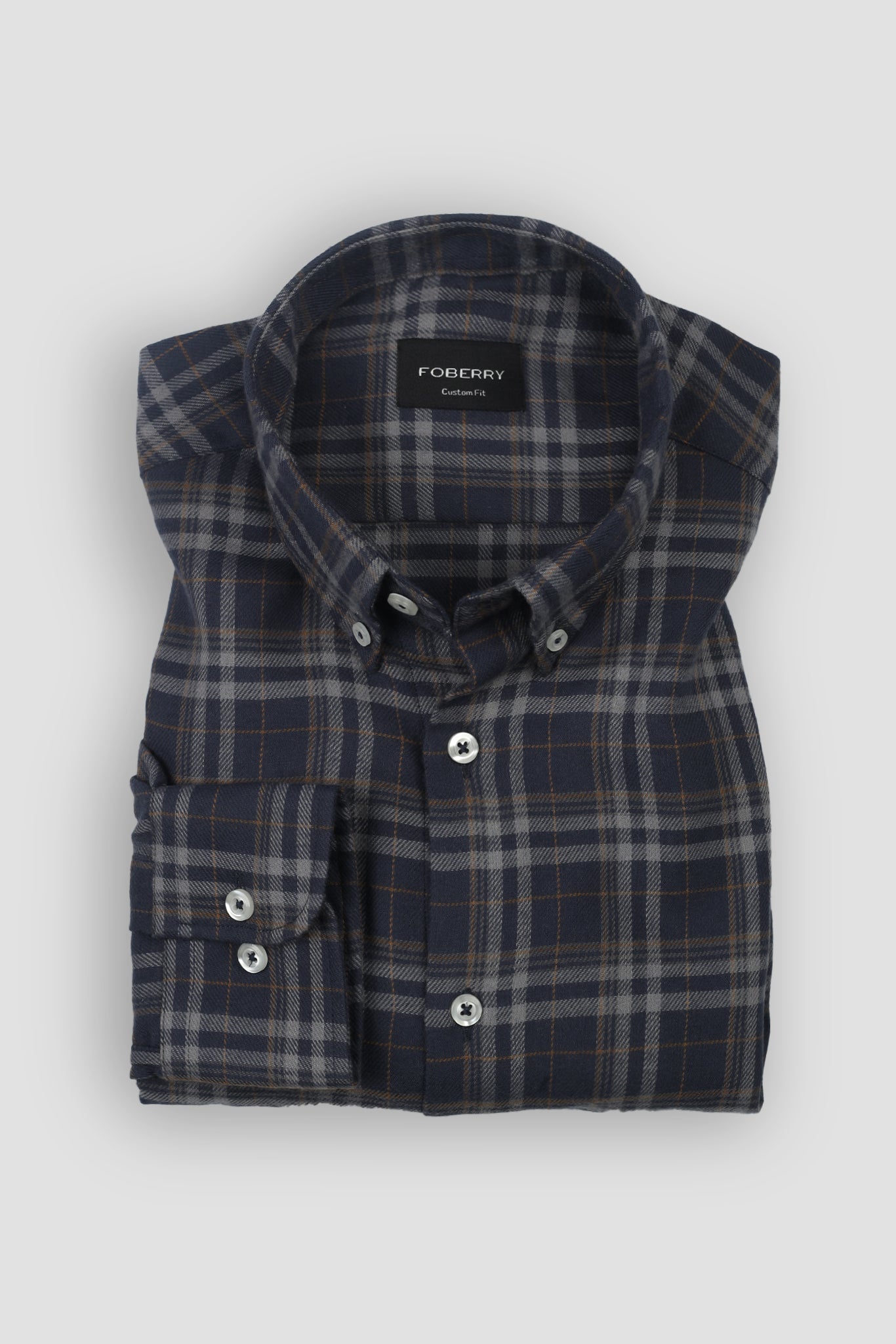Aegon Mustard Tartan Winter Flannel Shirt
