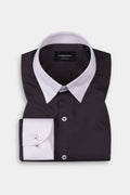 Dark Mauve Egyptian Poplin Shirt