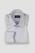 Platinum Grey Egyptian Poplin Shirt