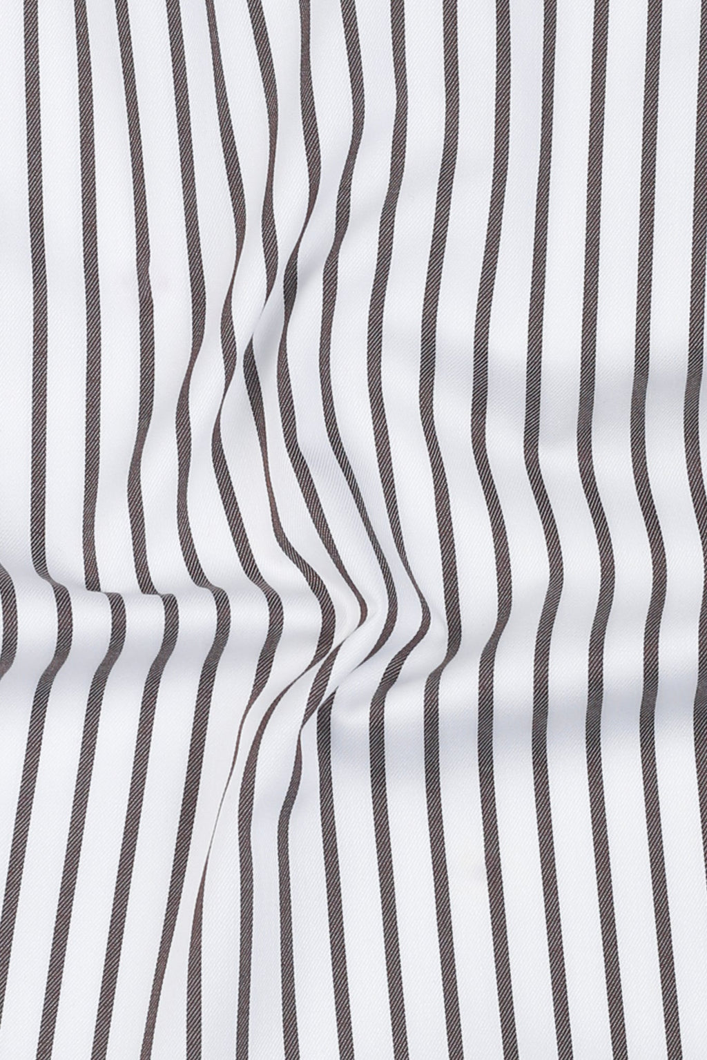 Brown Twill Striped