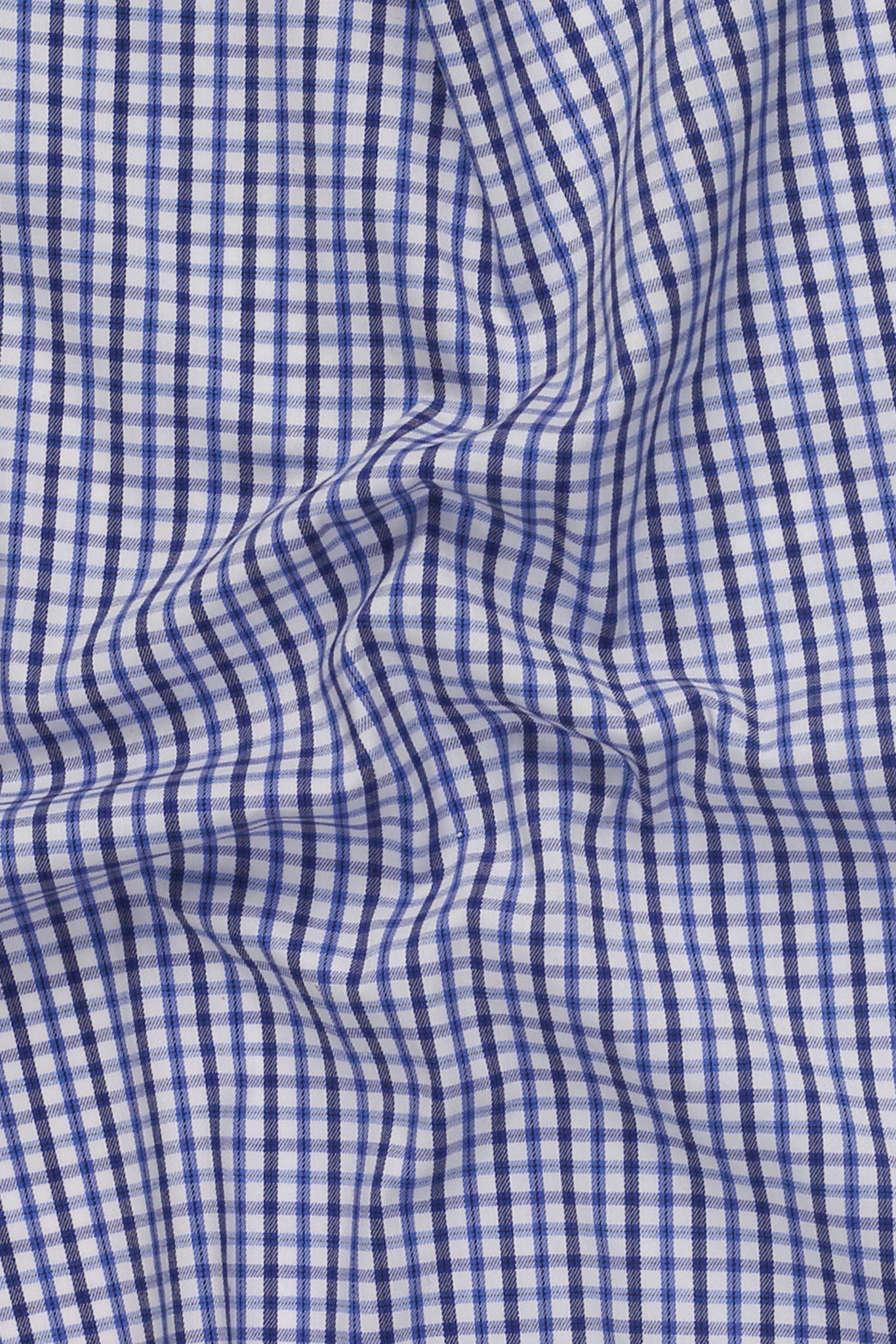 Dual Blue Gingham Shirt