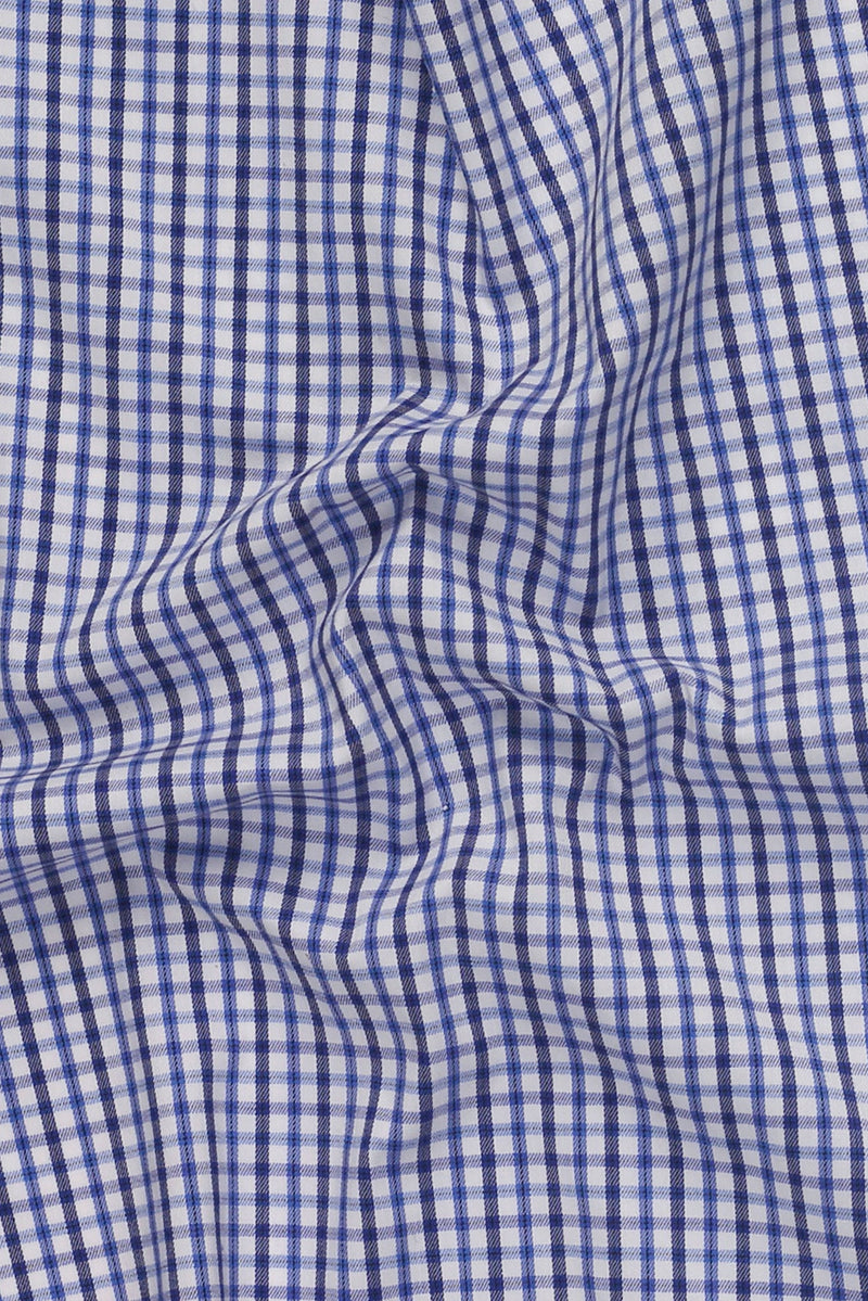 Dual Blue Gingham Shirt