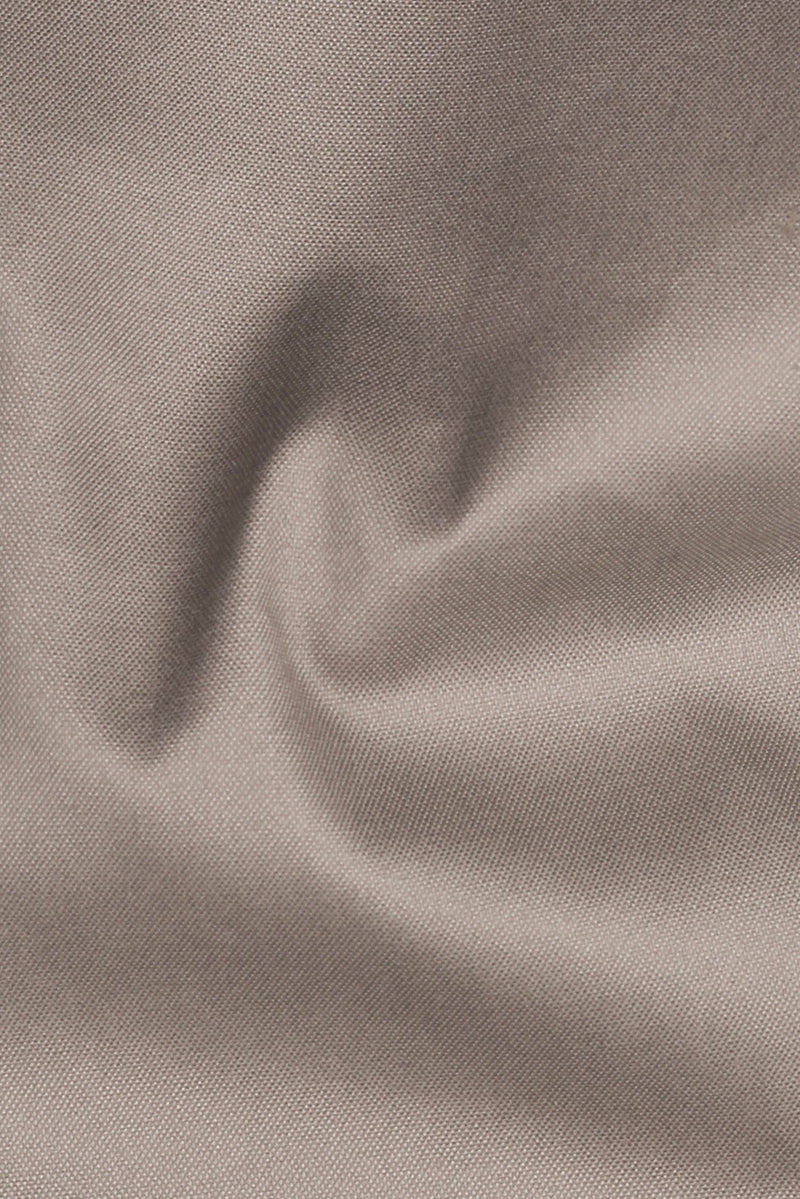 French Beige Egyptian Pin Point Shirt