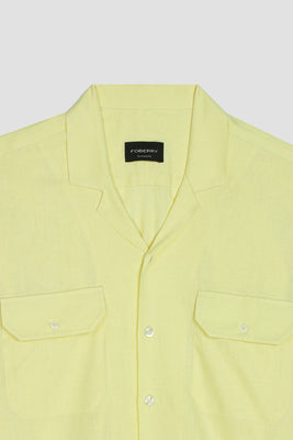 Soft Yellow Irish Linen safari