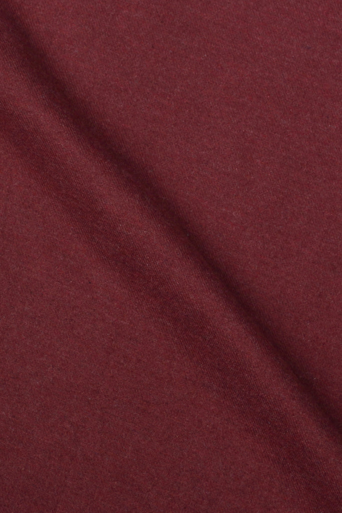 Maroon Brushed Winter Flannel - Foberry USA
