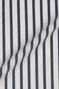 Bold Midnight Blue Striped