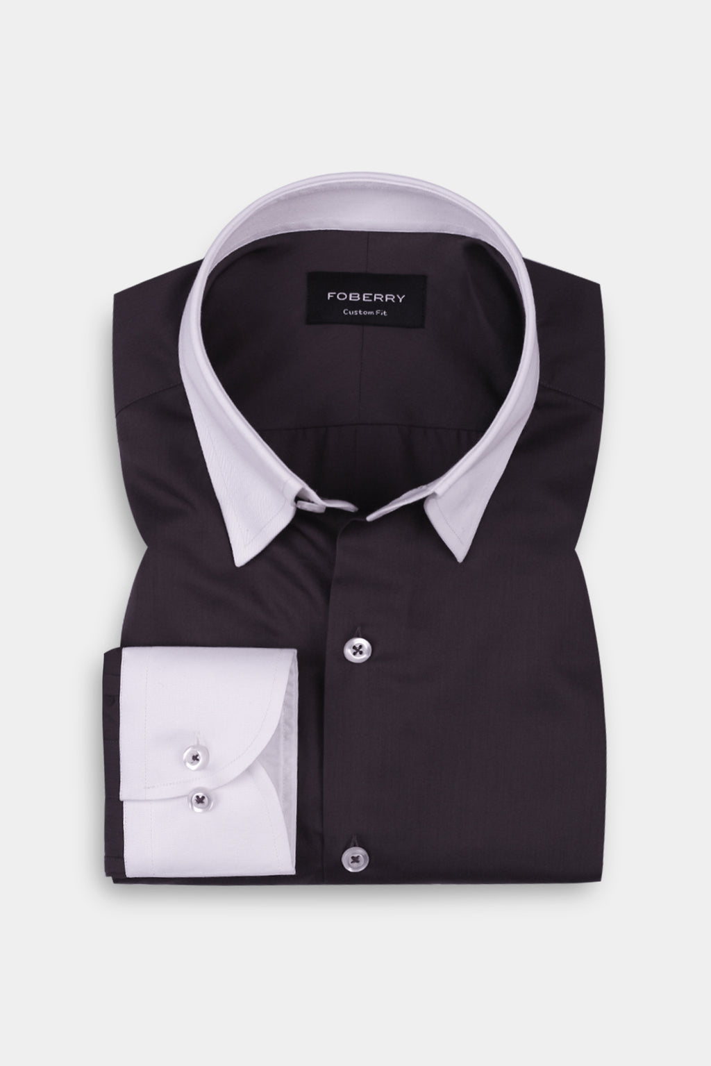 Dark Mauve Egyptian Poplin Shirt