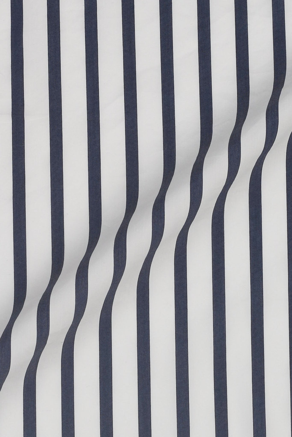 Bold Midnight Blue Striped Shirt