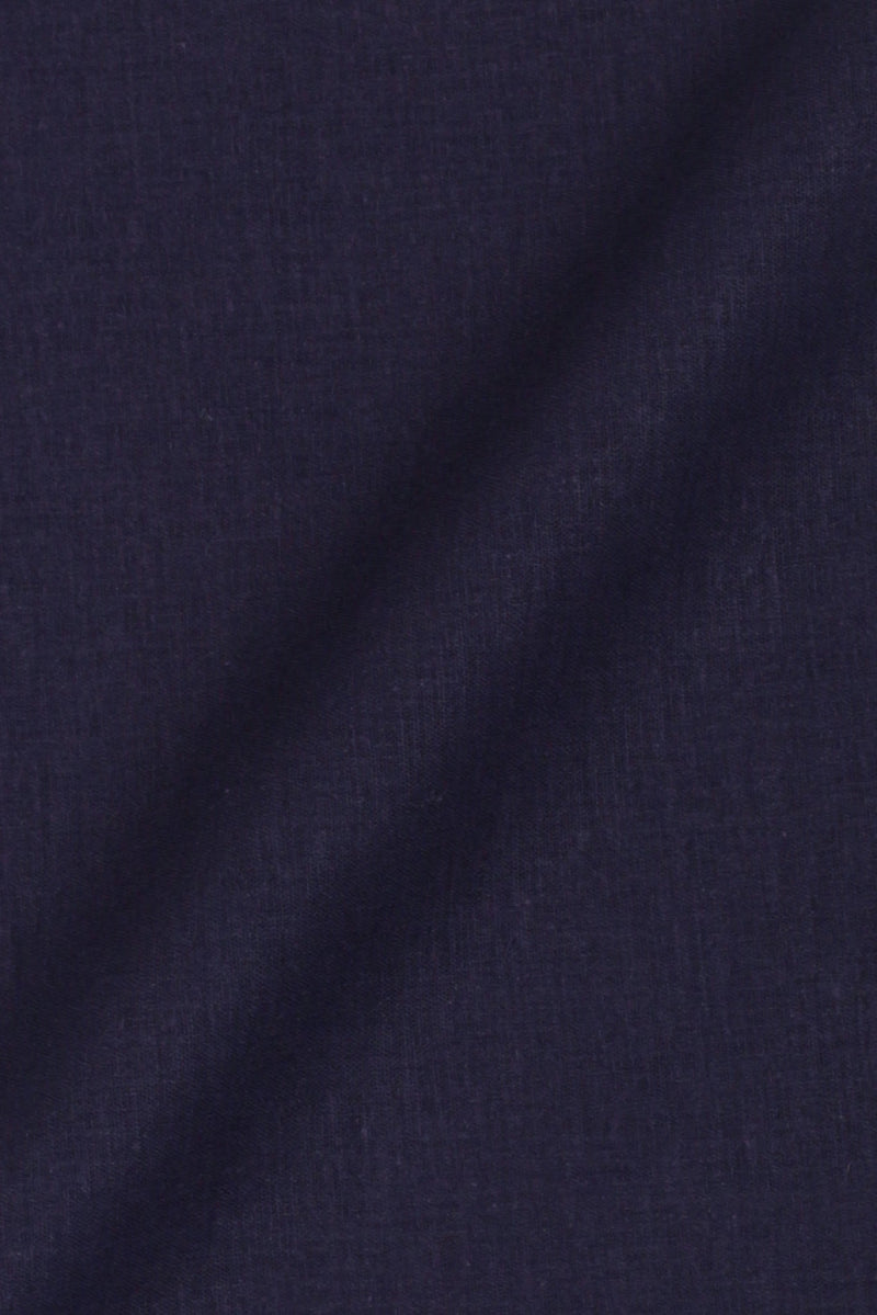 Indigo Blue Linen Shirt