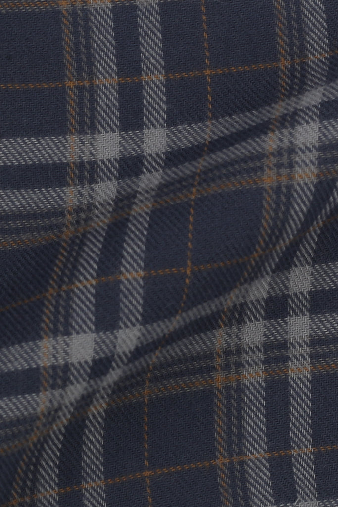 Aegon Mustard Tartan Winter Flannel Shirt