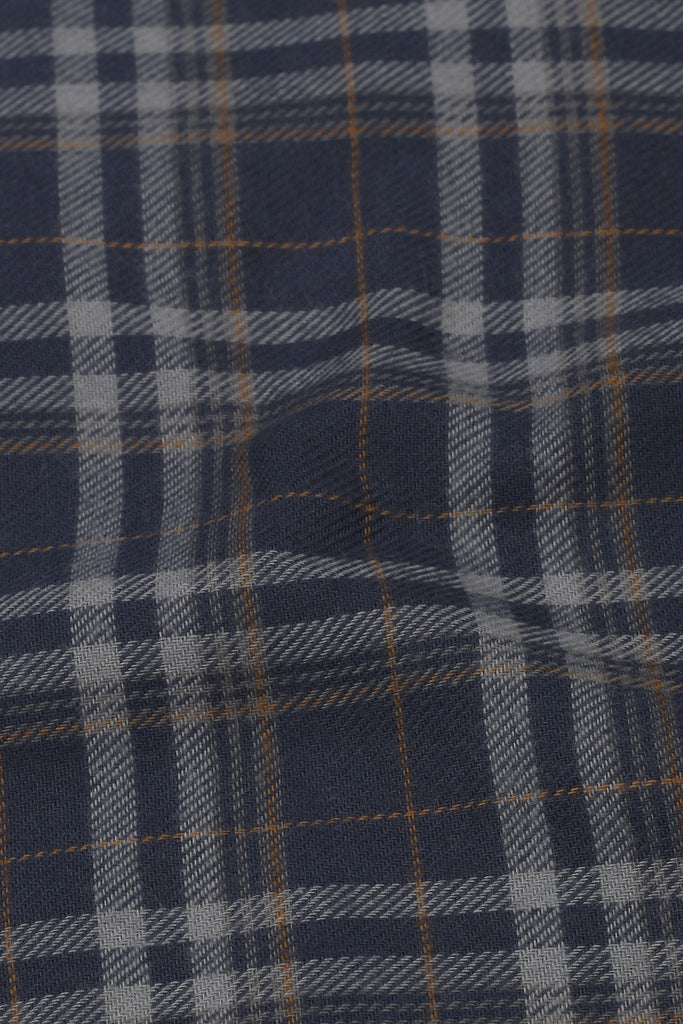 Aegon Mustard Tartan Winter Flannel Shirt