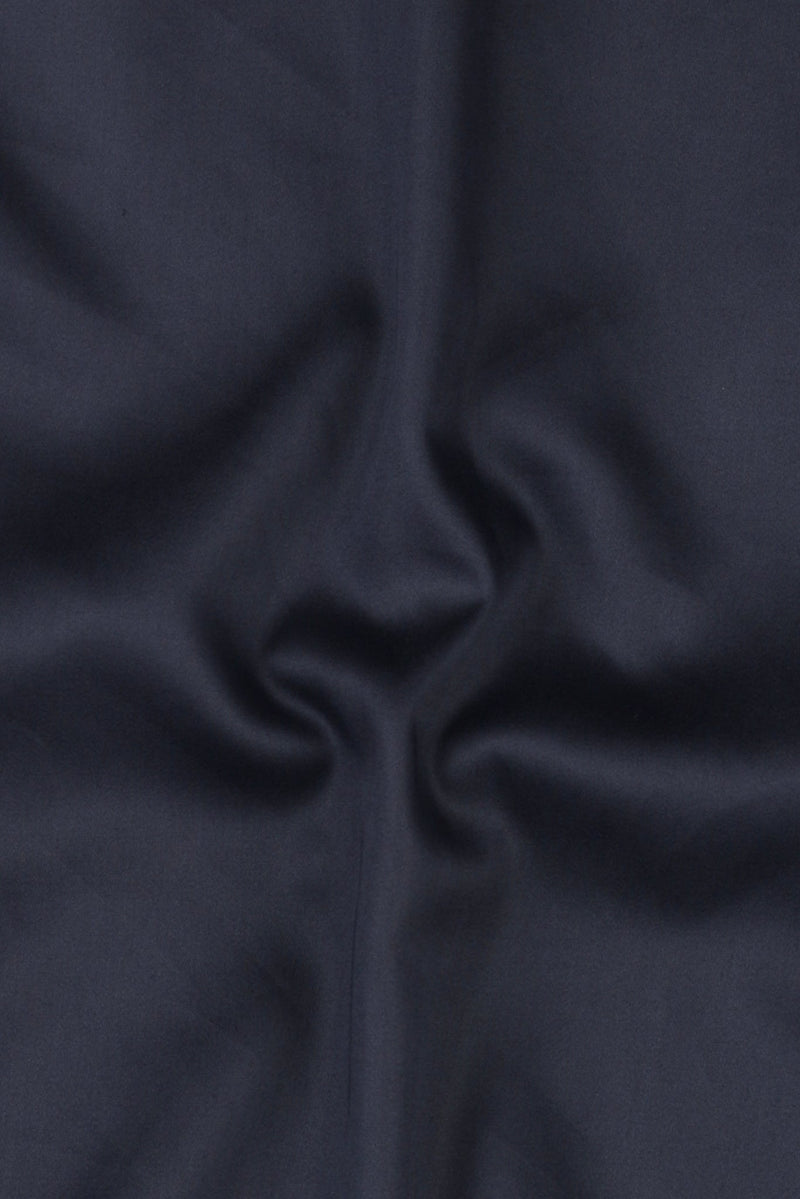 Slate Blue Egyptian Poplin Shirt