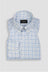Sky Blue Tartan Linen Shirt