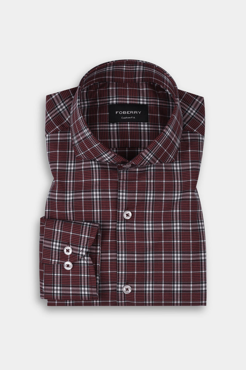 Red Tartan Check Shirt