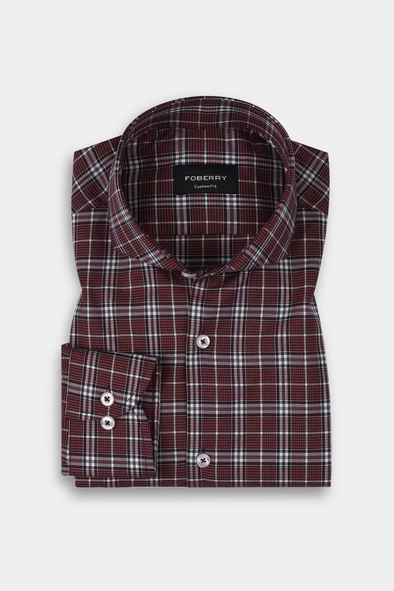 Red Tartan Check Shirt