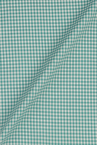 Teal Green Gingham
