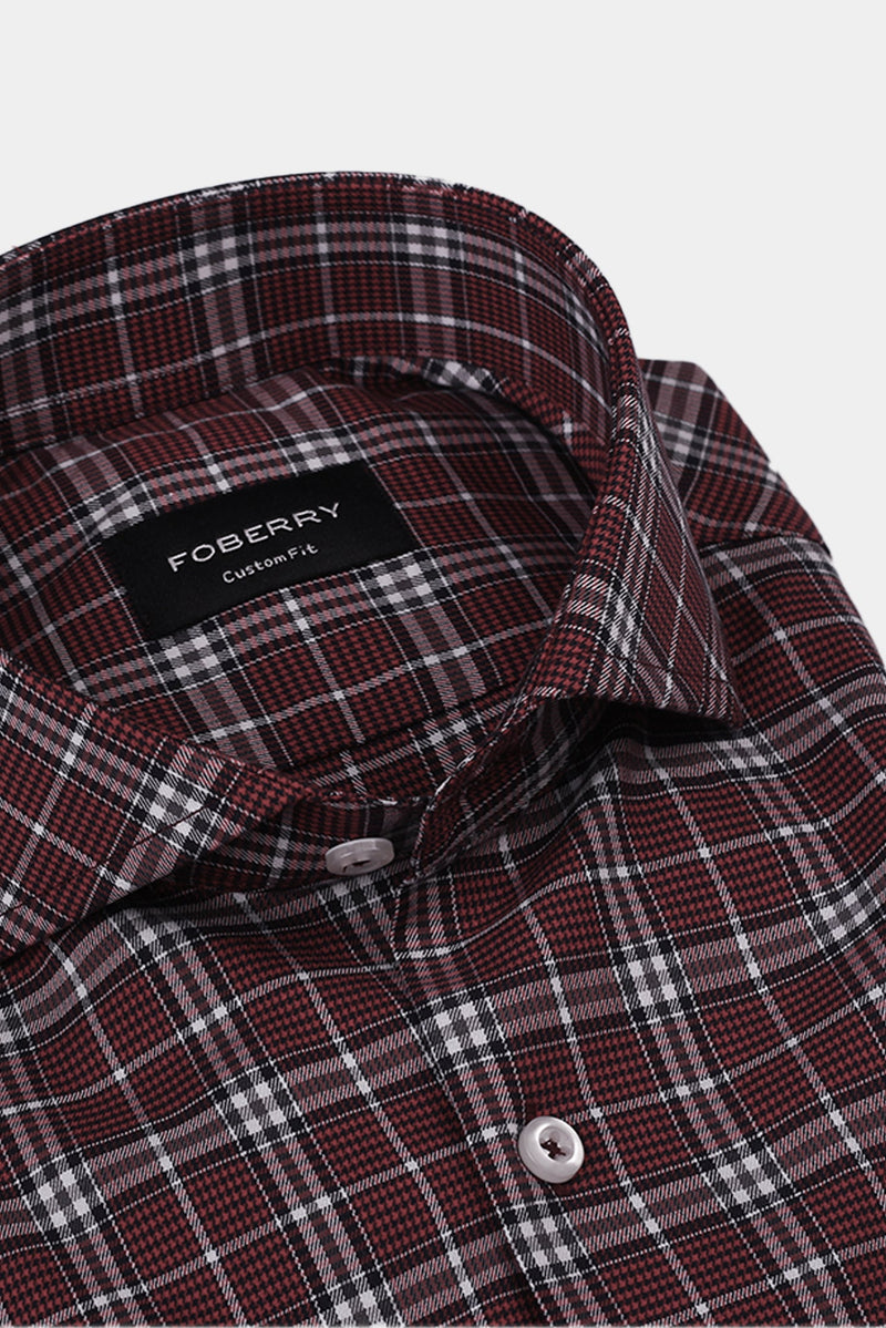 Red Tartan Check Shirt