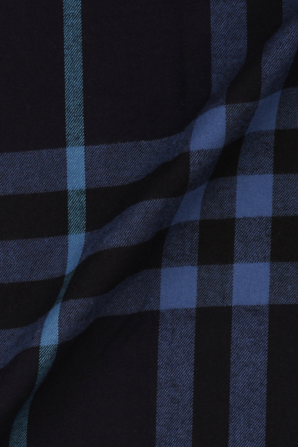 Dual Blue Plaid Winter Flannel Shirt