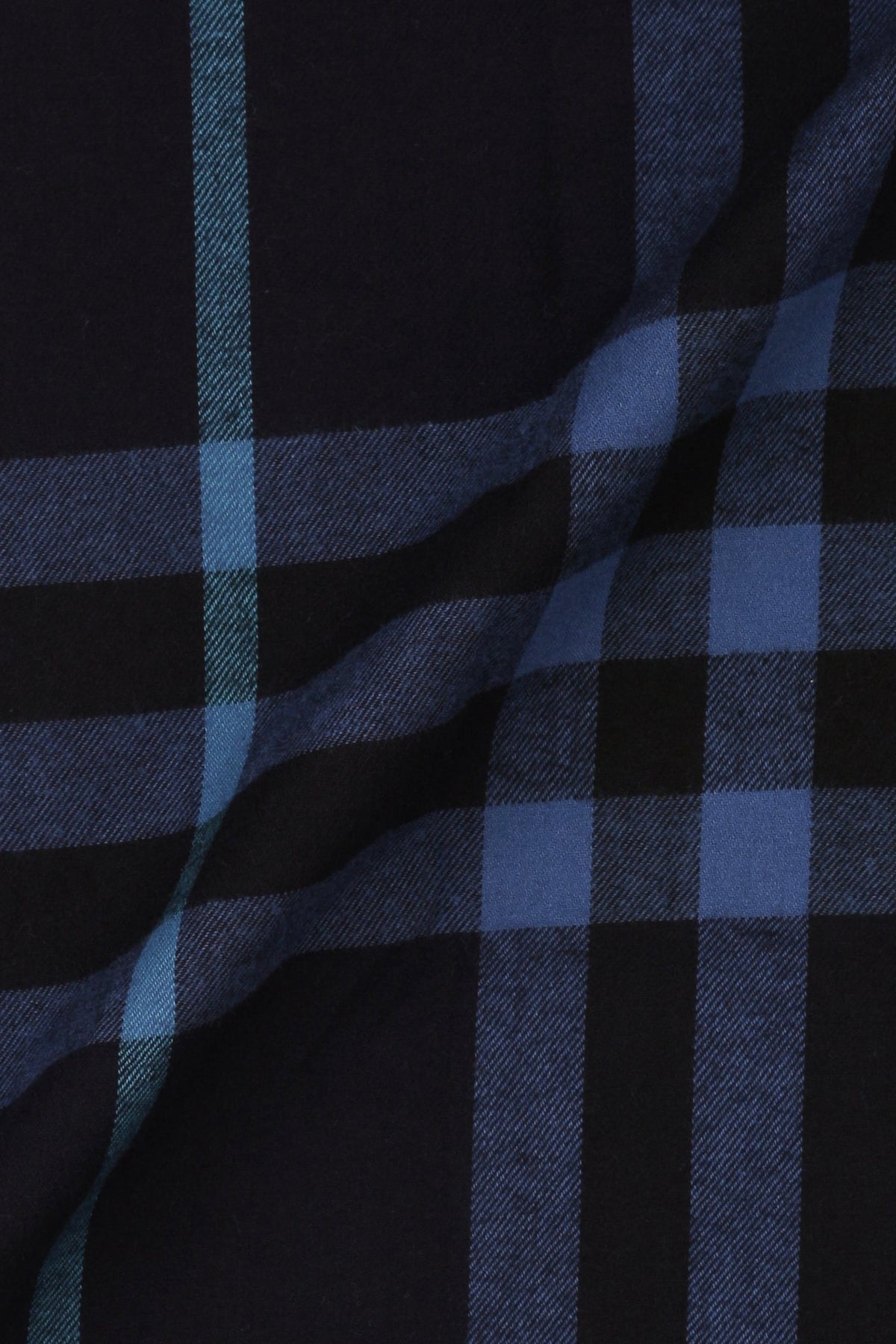 Dual Blue Plaid Winter Flannel Shirt