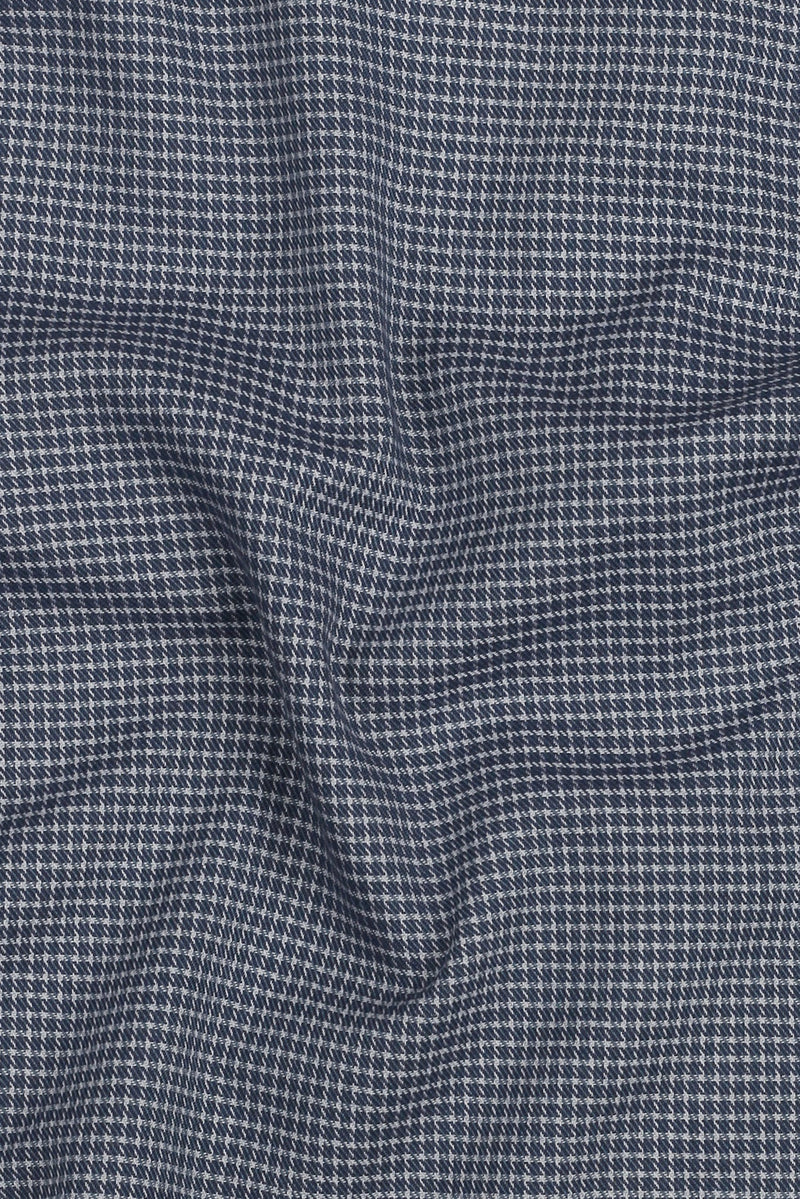 Persian Blue Checkered Shirt