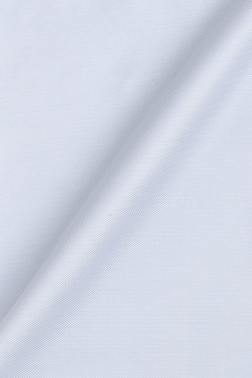 Sky Blue Egyptian Herringbone Pin Collar Shirt