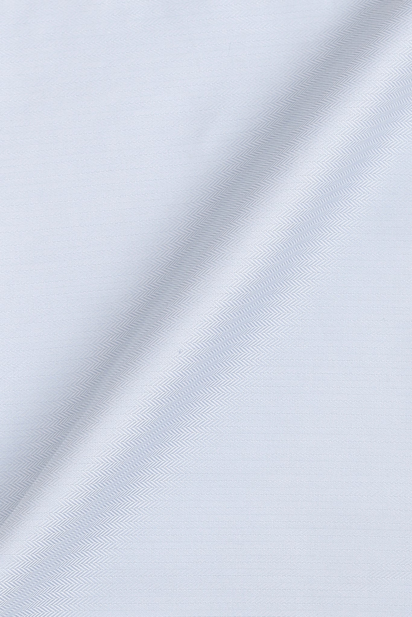 Sky Blue Egyptian Herringbone Pin Collar Shirt