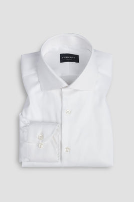 White Twill Stretch Shirt