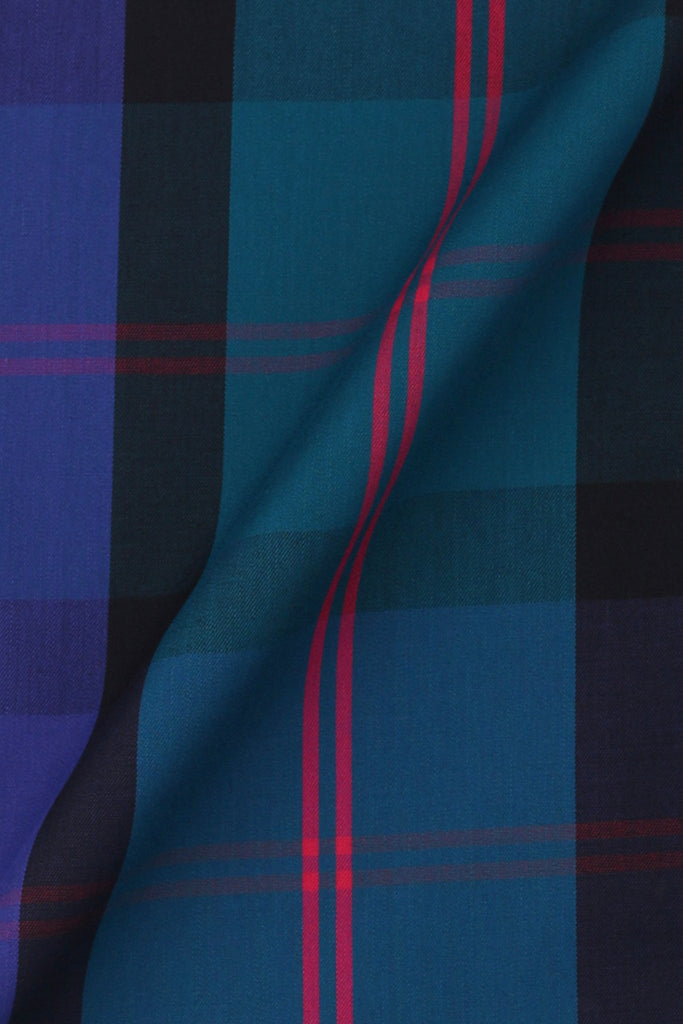 Purple & Blue Plaid