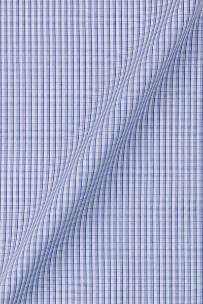 Azure Blue Plaid