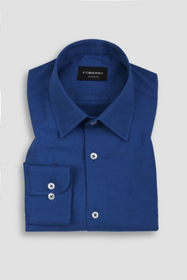 French Blue Linen Shirt