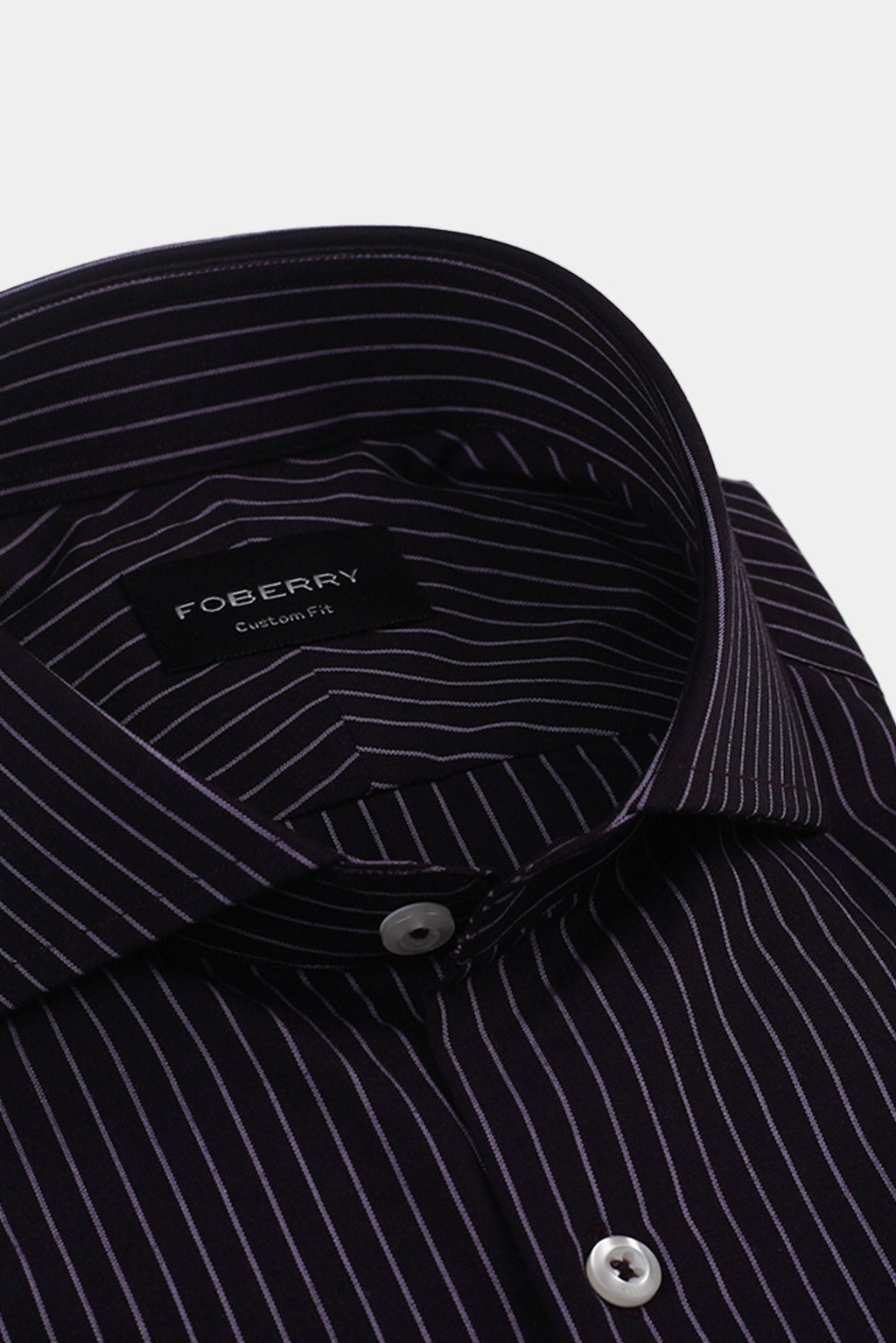 Indigo Chalk Striped Shirt