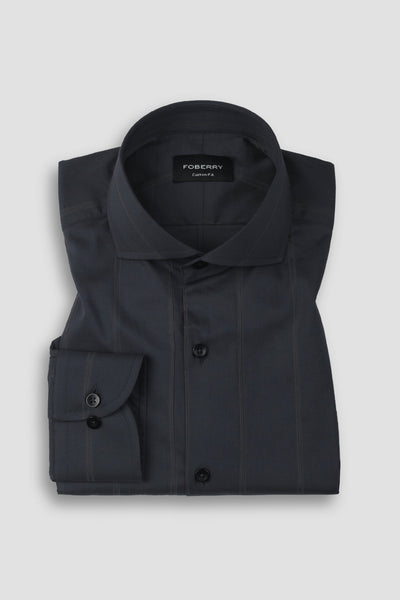 Persian Blue Dual Striped Shirt