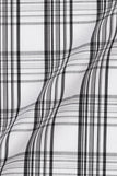 Soft Black & White Tartan