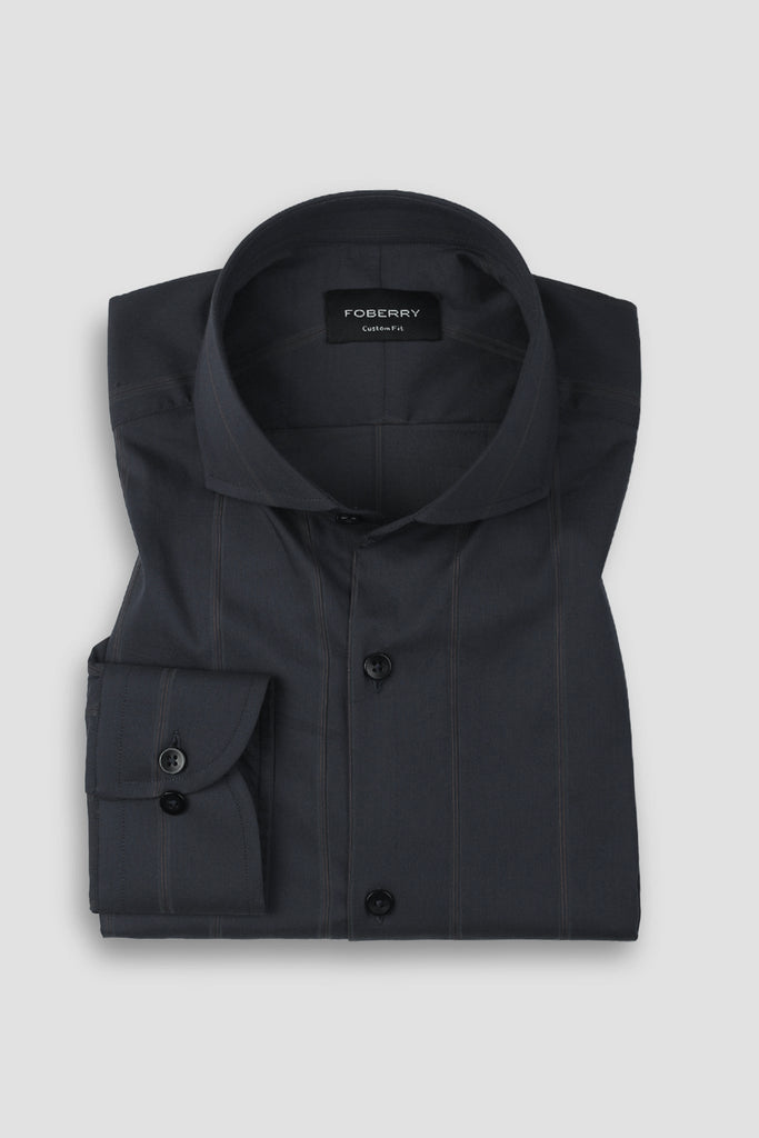 Persian Blue Dual Striped Shirt