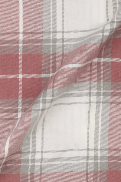 Salman Grey Plaid Winter Flannel