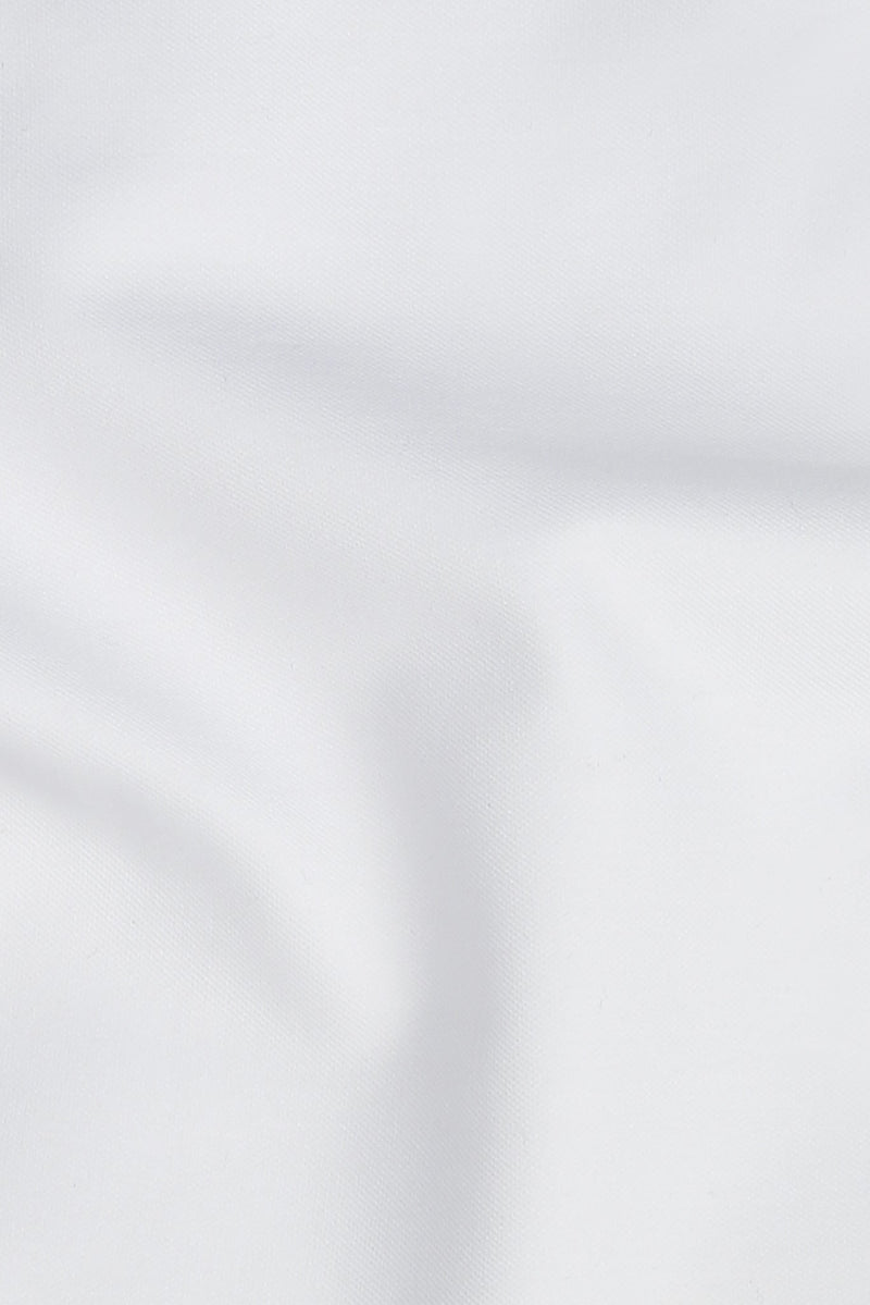 White Twill Stretch Shirt