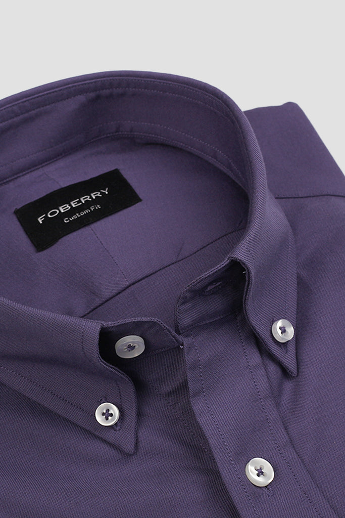 Light Mauve Oxford Shirt