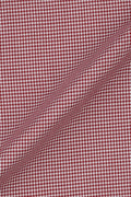 Maroon Houndstooth