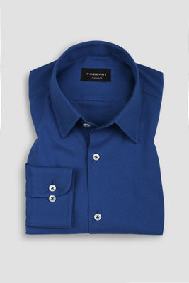 French Blue Linen Shirt