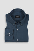 Persian Blue EU Linen Shirt