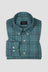 Teal Green Plaid Shirt
