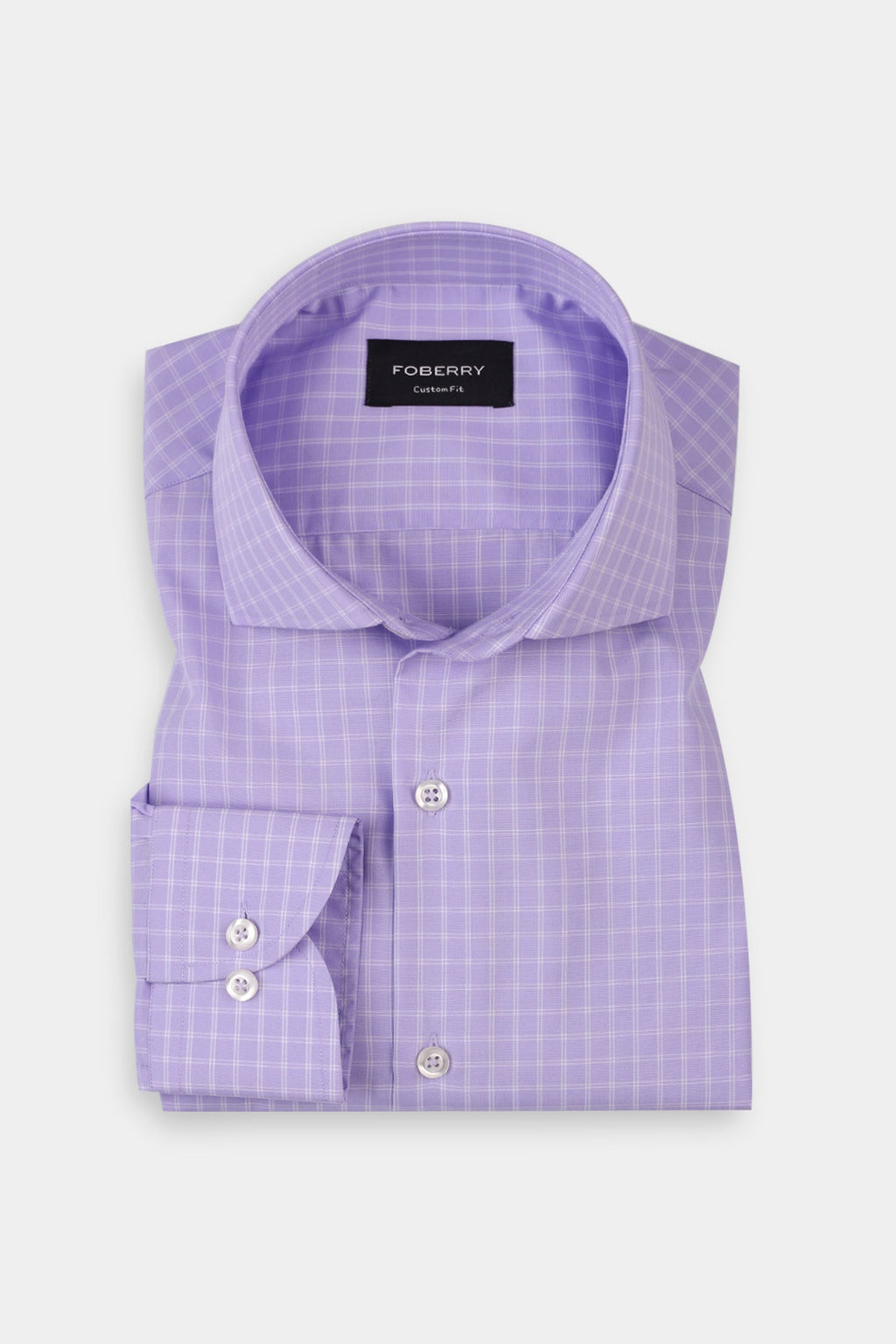 Lilac Grid Shirt