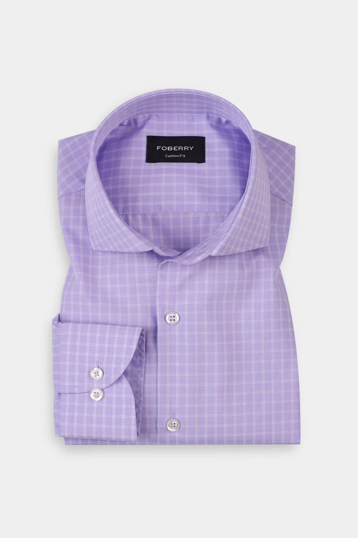 Lilac Grid Shirt