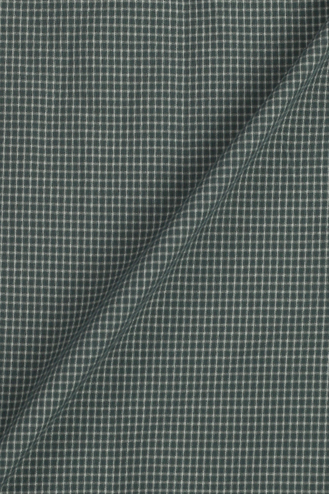 Cobalt Green Plaid Shirt