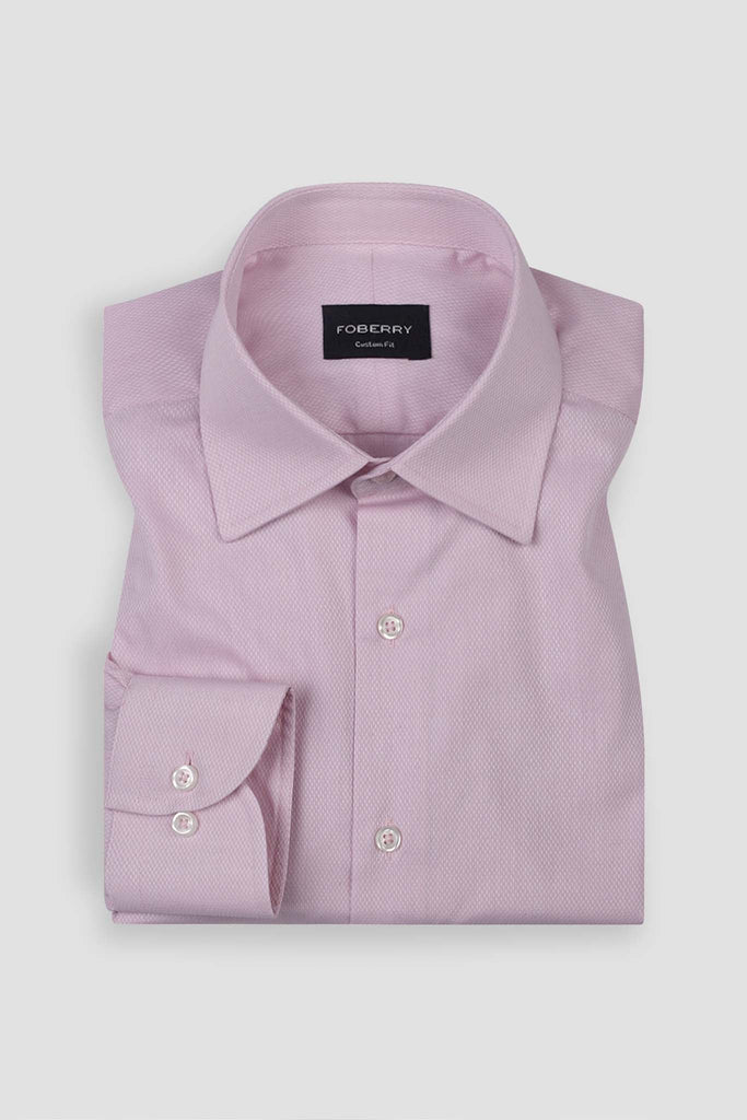 Lilac Diamond Patterned Shirt