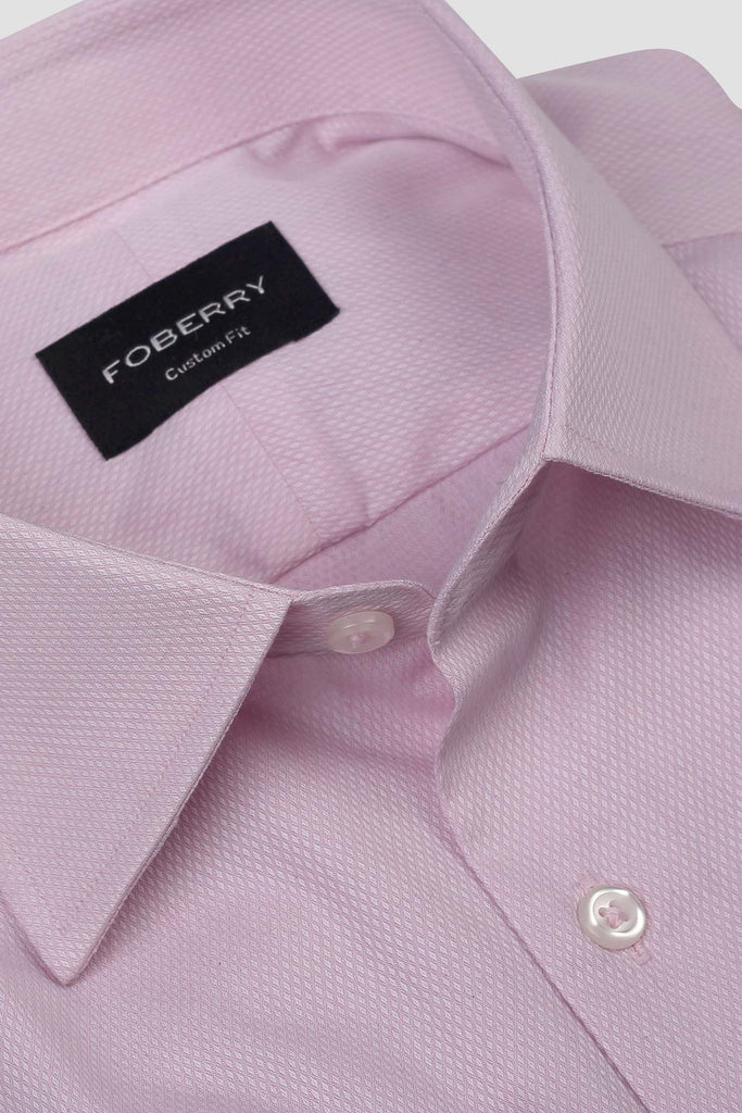 Lilac Diamond Patterned Shirt