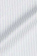 Pastel Grey Bankers Stripes