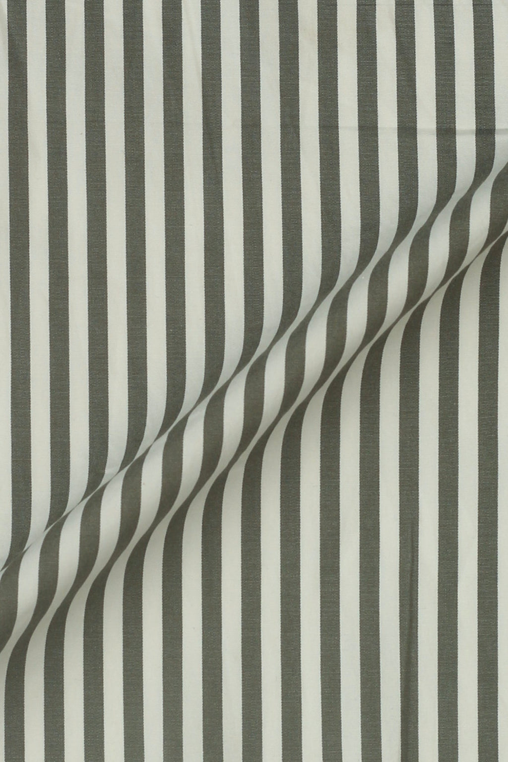 Olive Green Bengal Striped Shirt