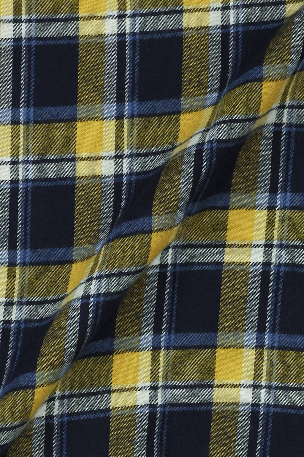 Aegon Blue Yellow Madras Winter Flannel